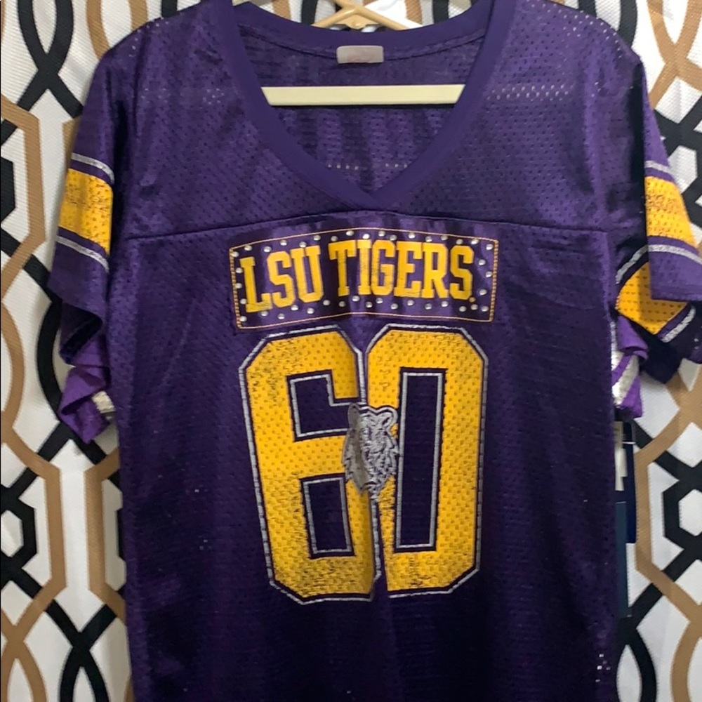NWOT LSU Jersey Shirt
